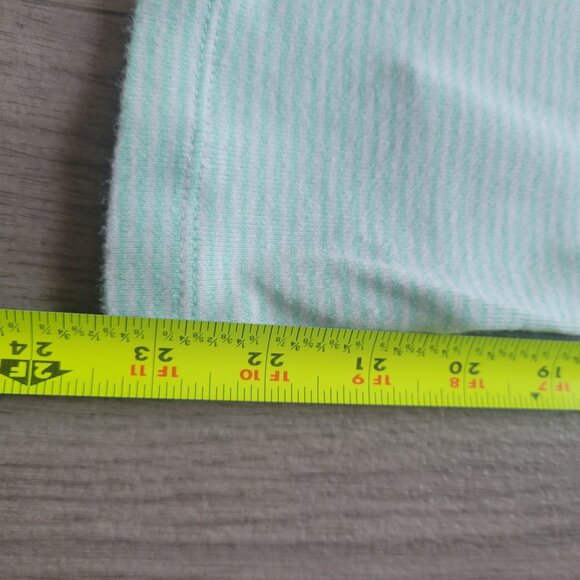 Levi's Women's Mint Green Striped Tank Top - Size S - Picture 5 of 6